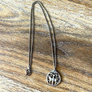 Sterling Bliss Religious Bird Chain Necklace